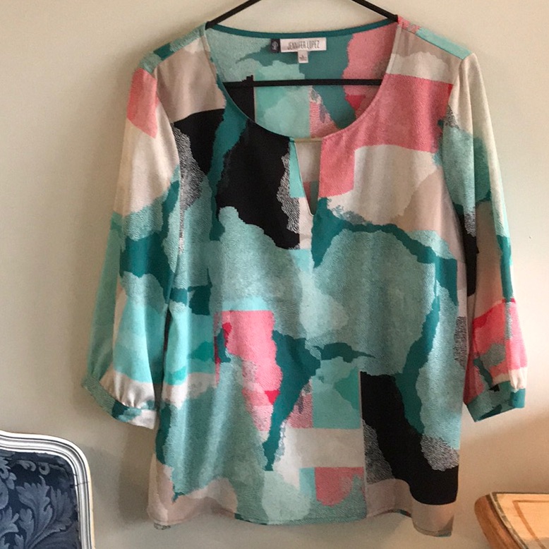 Jennifer Lopez Brand Top Size Large Nwot
